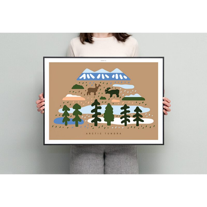 ArtPrint - Arctic Tundra Landscape